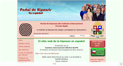 Desktop Screenshot of portaldehipnosis.com